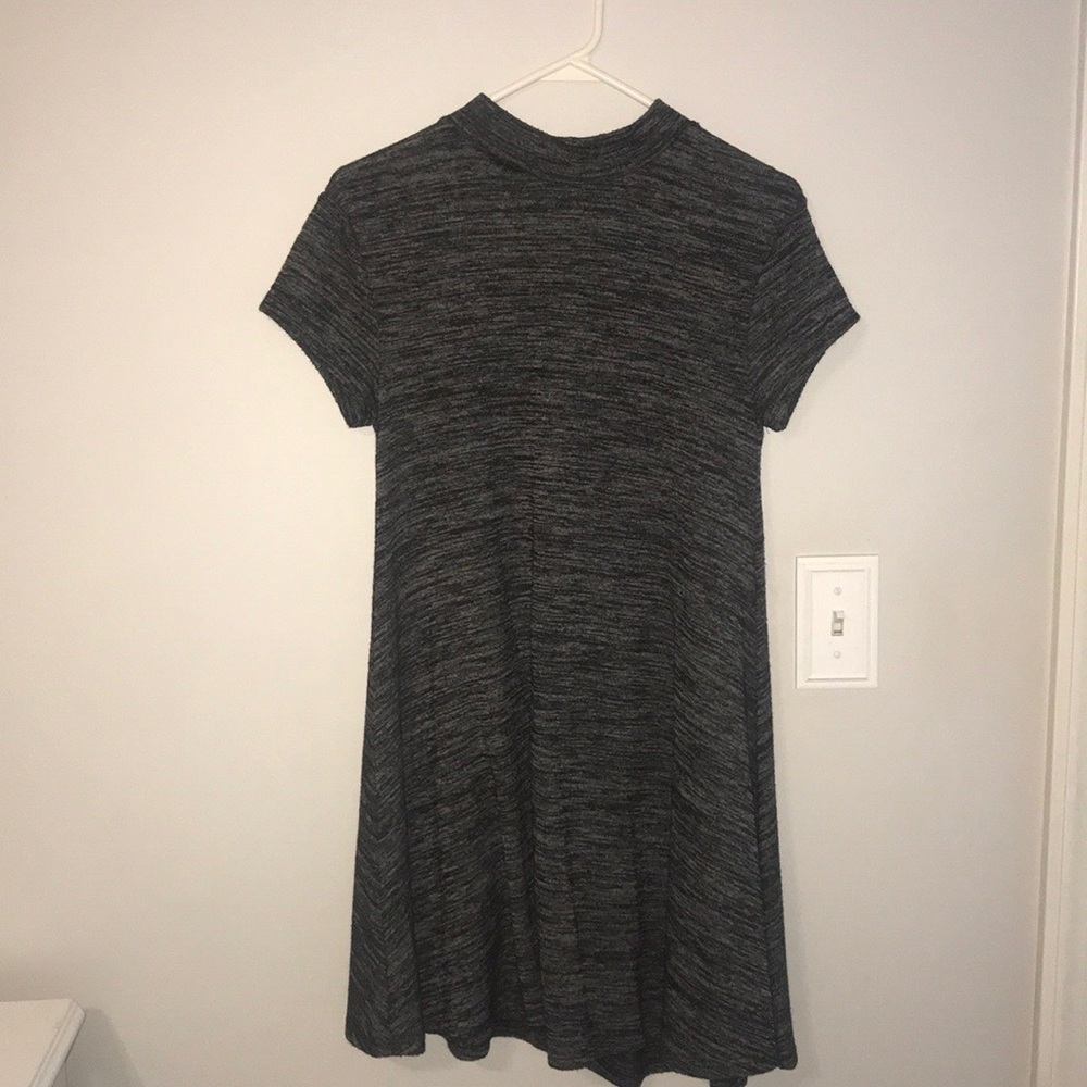Grey t shirt dress!!